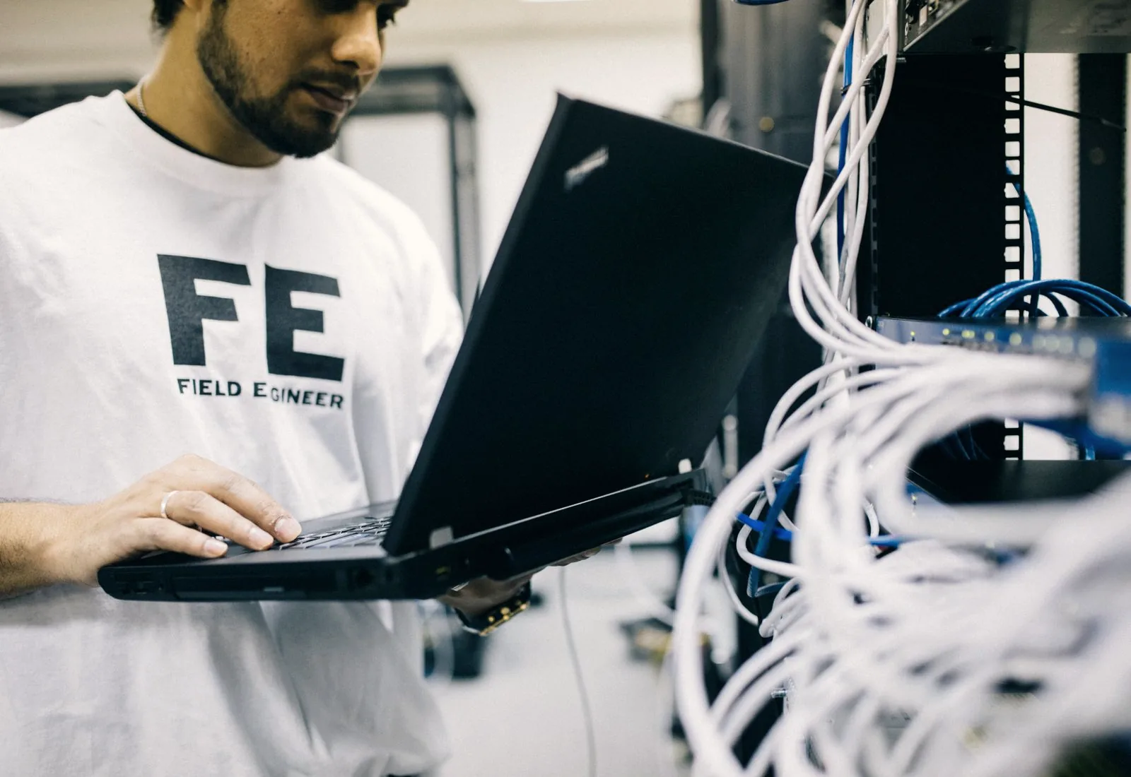 IT infrastructure support for local businesses including hosting, secure networks and support tickets